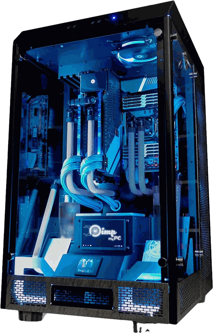 Whis - Custom, bleu glacier